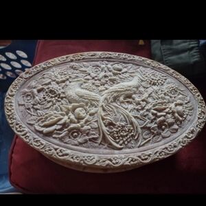 Vintage Incolay Quartz storage/jewelry box